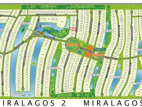 Terreno en venta - 1360mts2 - Club Miralagos II