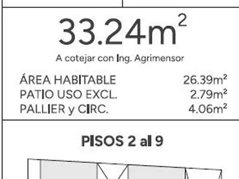 Departamento en Venta al Norte