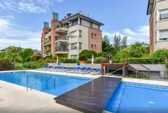 Áreas comunes sum, piscina en el Barrio cerrado, Plaza Portezuelo - Nordelta