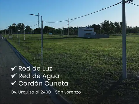 VENTA - LOTE EN SAN LORENZO - BARRIO VILLA ROBLES