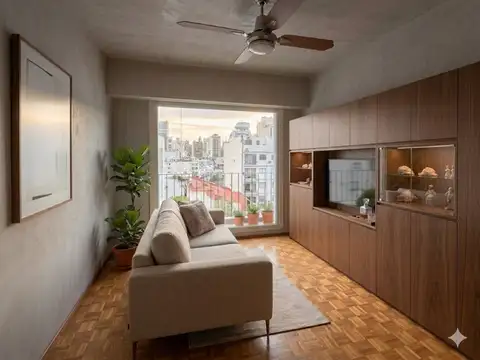 VENTA DEPARTAMENTO 3 AMBIENTES BELGRANO LUMINOSO