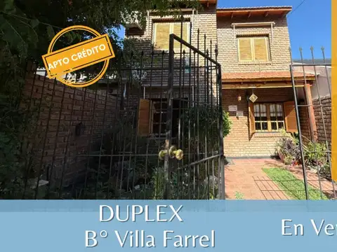 VENTA DUPLEX 3 DORMITORIOS B° VILLAFARREL NQN
