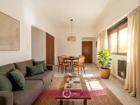 Venta departamento 2 ambientes 38M² en San Cristóbal con balcón al frente apto crédito hipotecario