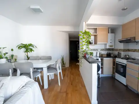 Departamento 2 ambientes con 1 baño