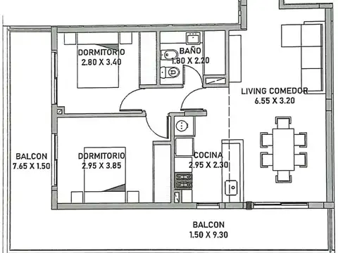 Departamento en Venta 1 año