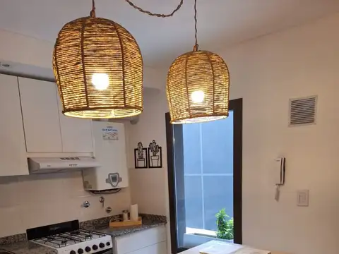 Departamento 2 ambientes con 2 baños