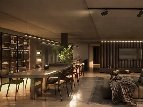 Departamentos de 3 dormitorios con parrilleros y amenities en Barrio Abasto