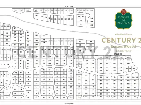 Lote en venta en Fincas de Duggan