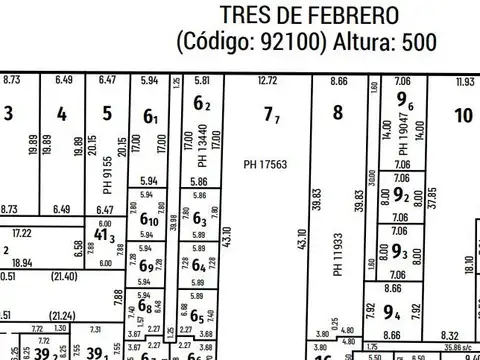 Terreno en Venta en Martin, USD 380.000