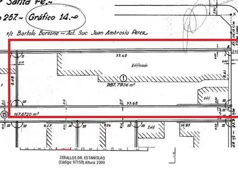 Terreno en Venta 8  mts Frente