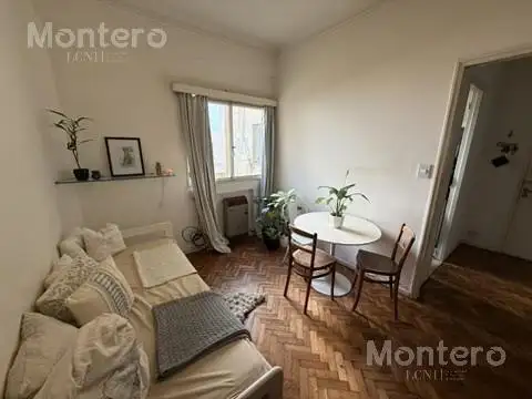Departamento 2 ambientes 1 dormitorio en venta en Constitución