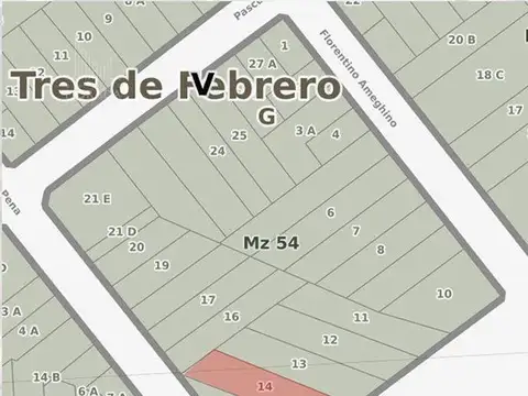 Terreno en venta en Saenz Peña en Av America