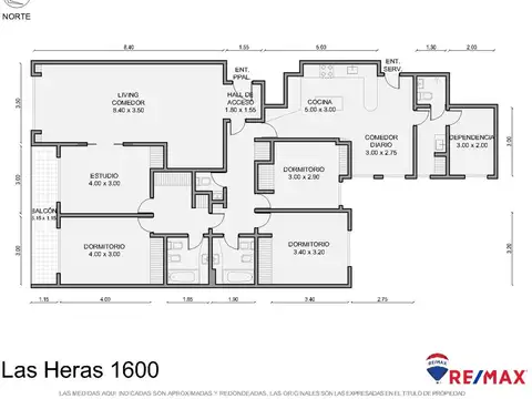 Departamento en Venta en Recoleta, USD 545.000