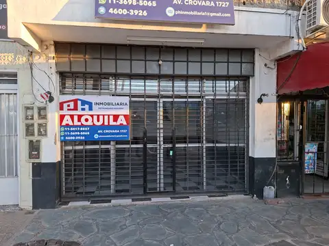 Local en alquiler s/av.Crovara