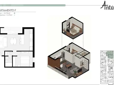 Departamento en Venta Apto profesional