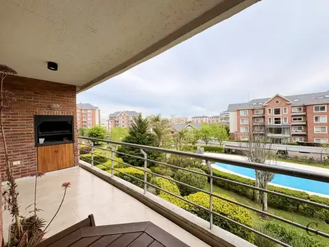 Increible Departamento en Alquiler Amueblado. Miradores de la Bahia. Nordelta. 2 ambientes con...