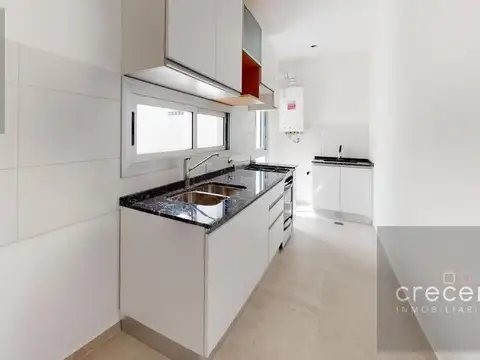 Departamento 3 ambientes con 2 baños