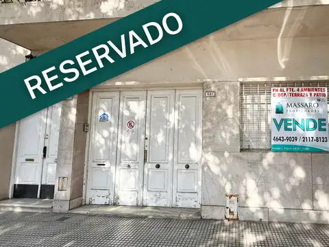 PH al frente con ent. independiente, garage, fondo y terraza, Floresta.
