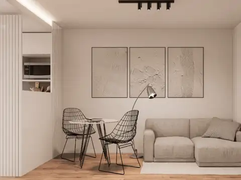 Departamento 2 ambientes con 1 baño