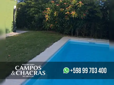 Casa 3 ambientes con 1 baño