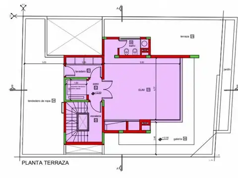 Departamento 2 ambientes con 1 baño