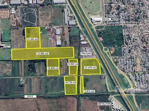 Terreno industrial en rosario