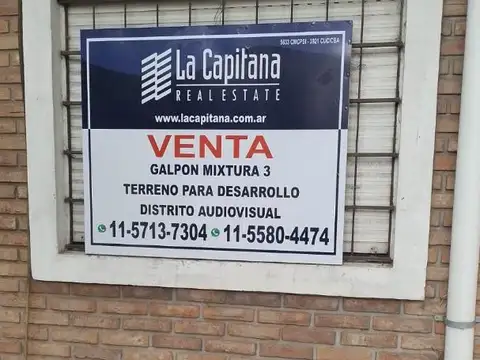 Galpón en Venta en Chacarita, Capital Federal
