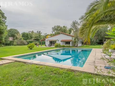 Venta - Casa quinta de una planta c/ 3 dorms| Lote 4500m² | Del Viso, Los Jazmines, Pilar