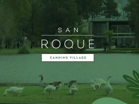 Lote Terreno venta Barrio San Roque- Canning