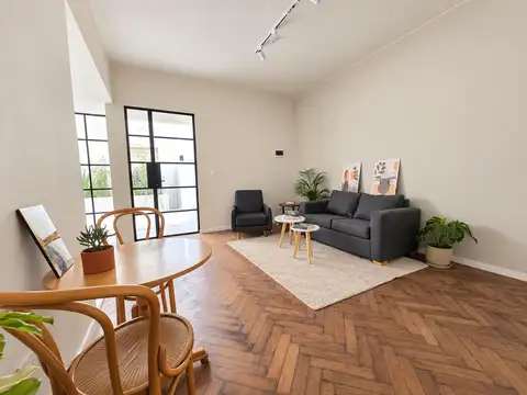 Depto Tipo Casa 2 ambientes con 1 baño