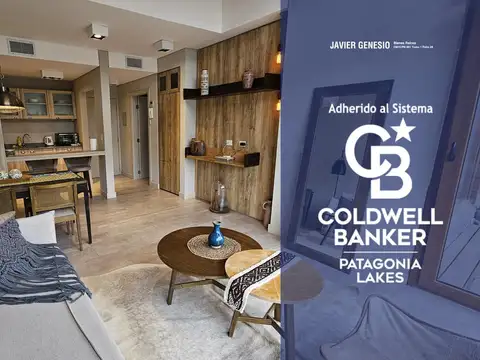 VENTA Departamento premium 402N 2 amb 64m2 con cochera B° DOS LAGOS Villa la Angostura