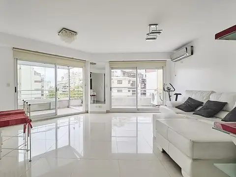 Departamento 2 ambientes Duplex esquina frente balcon aterrazado Luminoso con cochera en Almagro