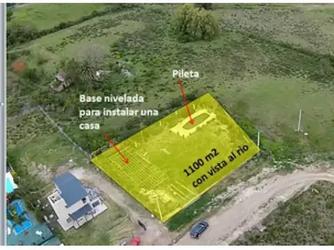 Av. Esteban Lonne, Esplendido Lote Con Vista Al Rio, Pileta Y Base Para Una Casa