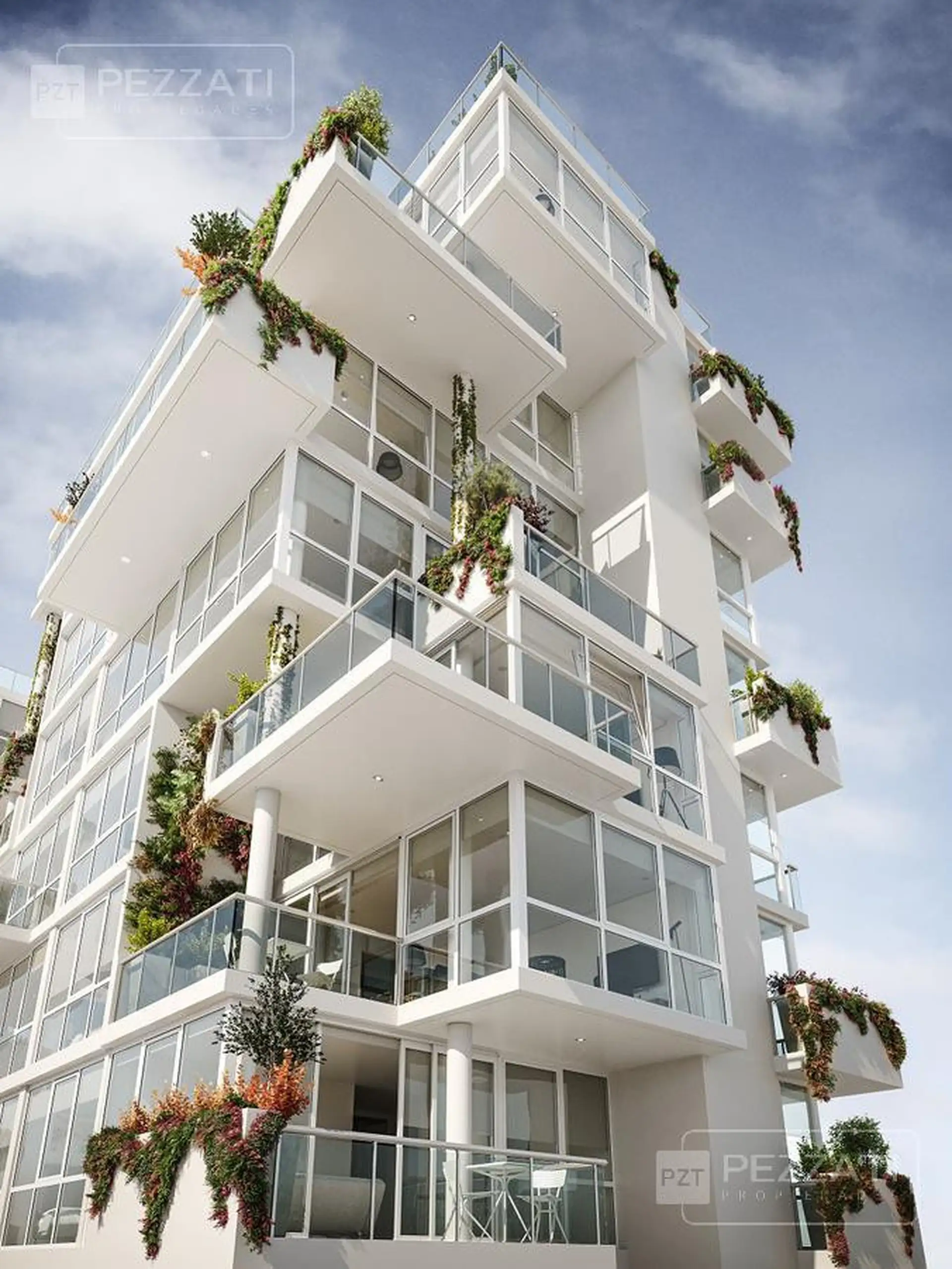 Depto 3 amb, 73m² en construcción con 2 cocheras opcionales — Centro