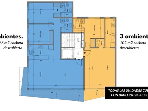 Departamento en Venta de 1 dormitorio