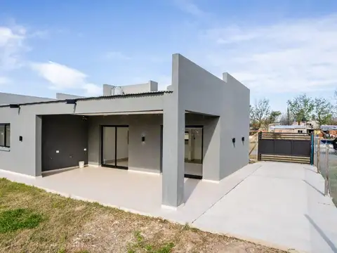 VENTA- CASA A ESTRENAR 2 DORMITORIOSEN FUNES NORTE. APTA A CRÉDITO