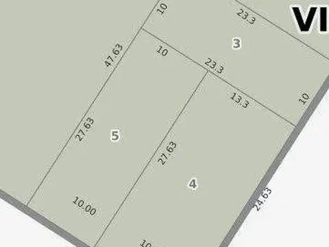 Terreno en Venta de 604,0 m2