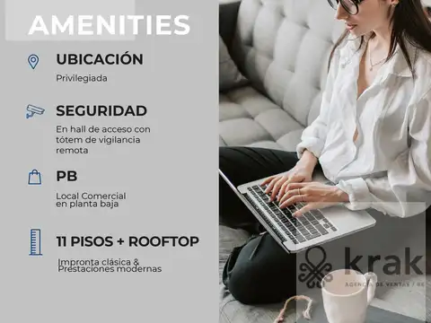 Departamento en Venta de 3 ambientes