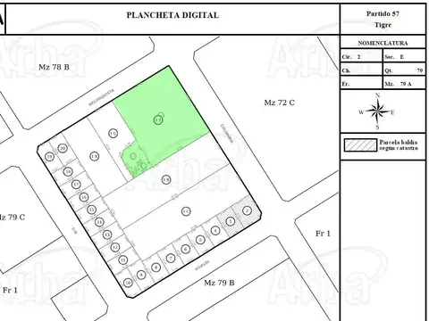 Terreno industrial 2792m2 en Tigre (proximo 197 y Colectora Oeste)