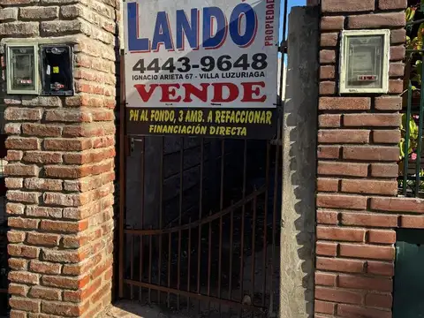 CASA CONTRAFRENTE 3 AMB EN VENTA CON JARDIN - APTO CREDITO