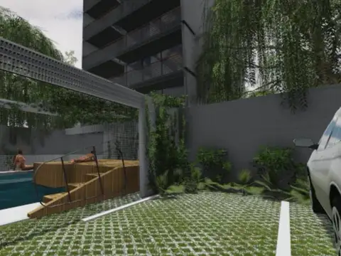 TRES AMBIENTES CON PISCINA