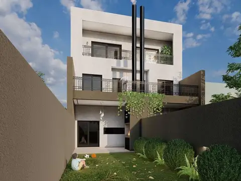 Casa 4 ambientes con 2 baños