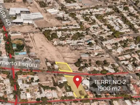 1.869 M2  GRAN TERRENO EN CAPITAL CON DOBLE FRENTE