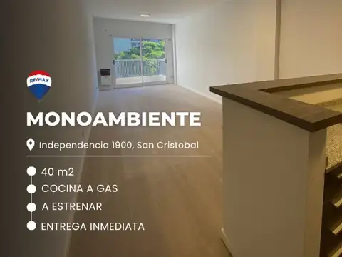 DEPARTAMENTO MONOAMBIENTE EN VENTA SAN CRISTOBAL