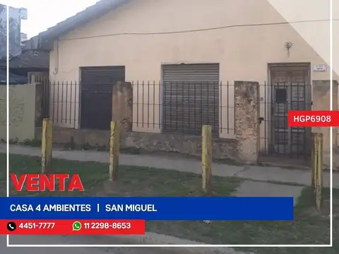 Casa - Venta - Argentina, San Miguel - Las Malvinas 1804