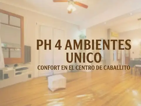 VENTA PH TIPO CASA CABALLITO COCHERA PATIO
