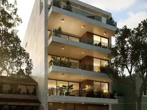 Dpto de 4 amb, Piso 4° B, 241,20 m2 totales, c/balcón terraz