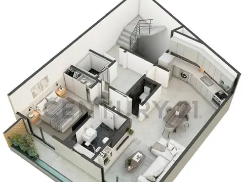 Departamento en Venta de 1 dormitorio