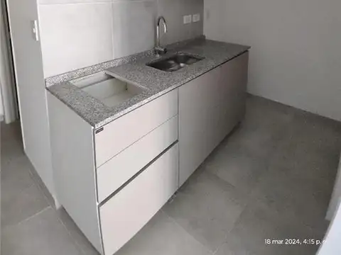 Departamento Monoambiente con 1 baño