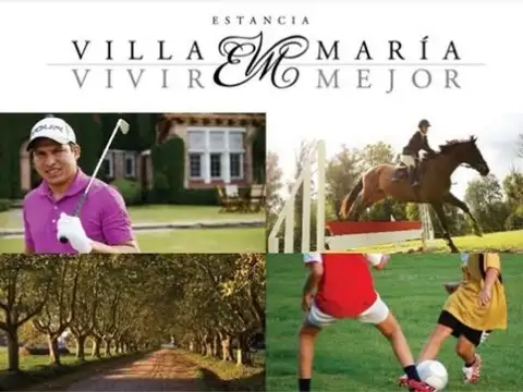 LOTE EN VENTA EN ESTANCIA VILLA MARIA             